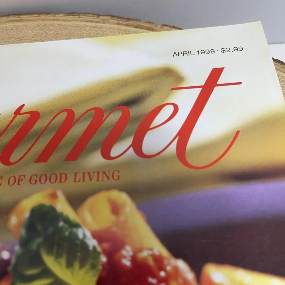 Gourmet April 1999 Italian Food Corton‎ Paris